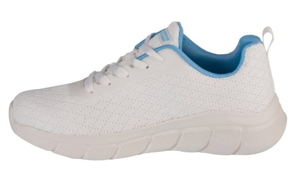 Skechers Bobs Sport B Flex - Quick Pivot 117328-OFWT, Kvinna, Sneakers, vit