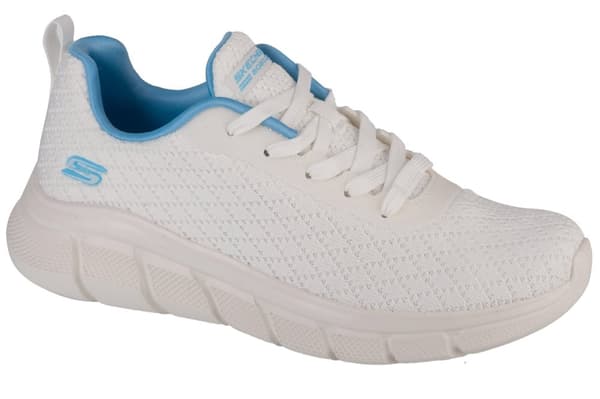 Skechers Bobs Sport B Flex - Quick Pivot 117328-OFWT, Kvinna, Sneakers, vit