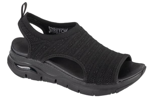 Skechers Arch Fit - Darling Days 119346-BBK, Kvinna, Sandaler, svart