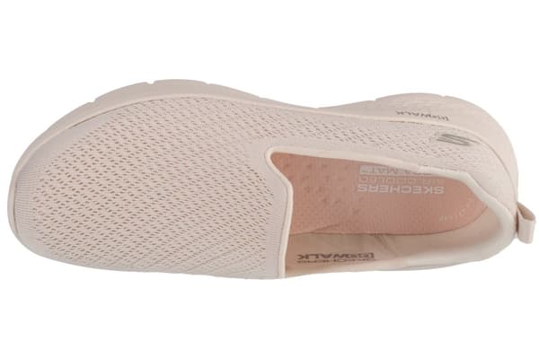 Skechers Go Walk Flex - Ocean Sunset 124819-NAT, Kvinna, Sneakers, rosa