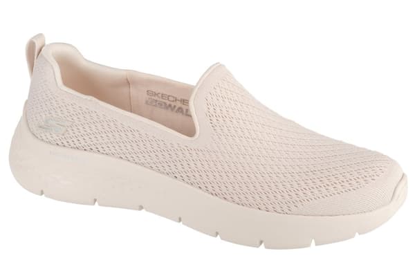 Skechers Go Walk Flex - Ocean Sunset 124819-NAT, Kvinna, Sneakers, rosa