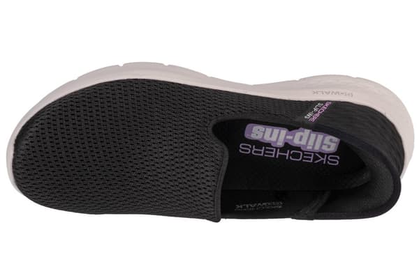 Skechers Slip-Ins: GO WALK Flex - Relish 124963-BKW, Kvinna, Sneakers, svart