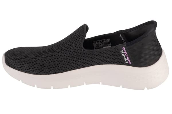 Skechers Slip-Ins: GO WALK Flex - Relish 124963-BKW, Kvinna, Sneakers, svart