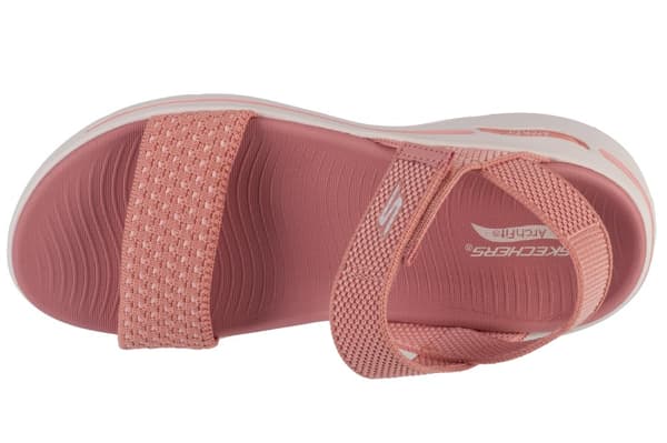 Skechers Go Walk Arch Fit Sandal - Polished 140264-ROS, Kvinna, Sandaler, rosa