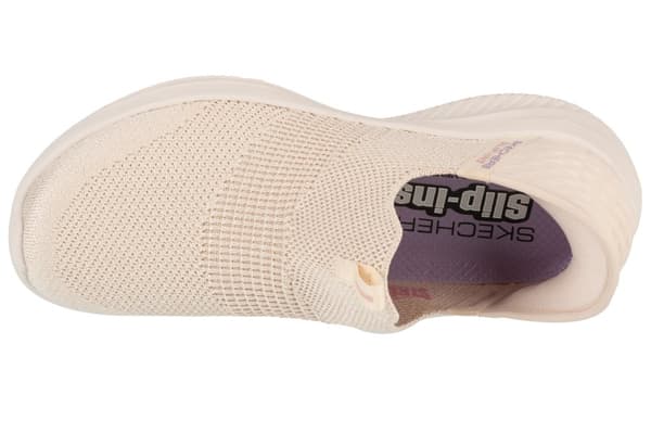 Skechers Slip-Ins Ultra Flex 3.0 Smooth Step 149709-NAT, Kvinna, Sneakers, beige