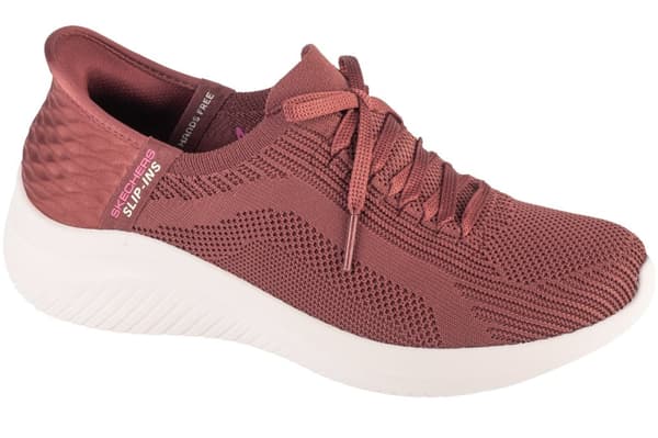 Skechers Slip-Ins Ultra Flex 3.0 - Brilliant 149710-BURG, Kvinna, Sneakers, röd