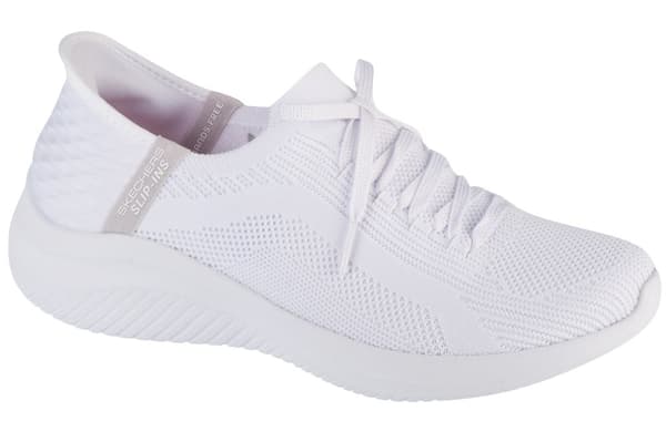 Skechers Slip-Ins Ultra Flex 3.0 - Brilliant  149710-WHT, Kvinna, Sneakers, vit White 41