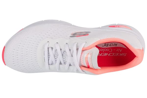 Skechers Arch Fit-Infinity Cool 149722-WPK, Kvinna, Sneakers, vit