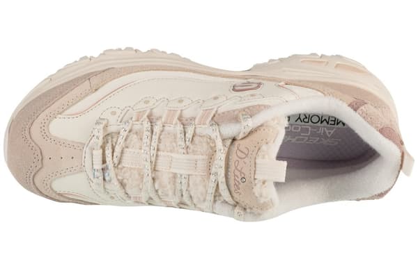 Skechers D'Lites 150240-NAT, Kvinna, Sneakers, vit