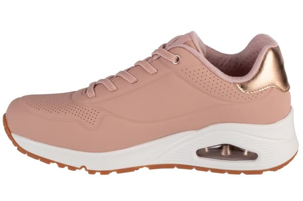 Skechers Uno-Shimmer Away 155196-BLSH, Kvinna, Sneakers, rosa