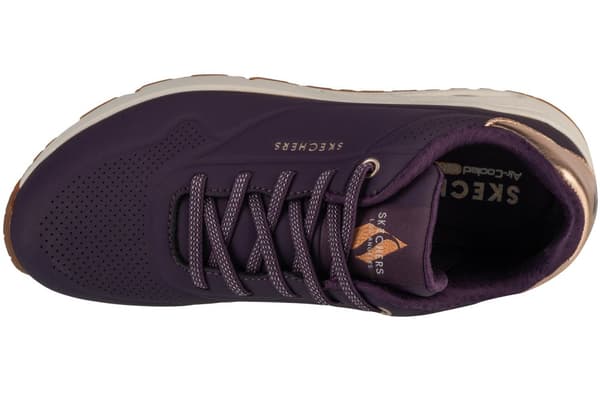 Skechers Uno-Shimmer Away 155196-DKPR, Kvinde, Sneakers, lilla