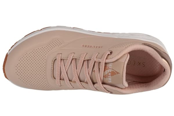 Skechers Uno-Shimmer Away 155196-NAT, Kvinde, Sneakers, beige