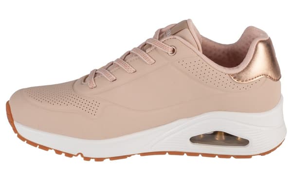 Skechers Uno-Shimmer Away 155196-NAT, Kvinde, Sneakers, beige