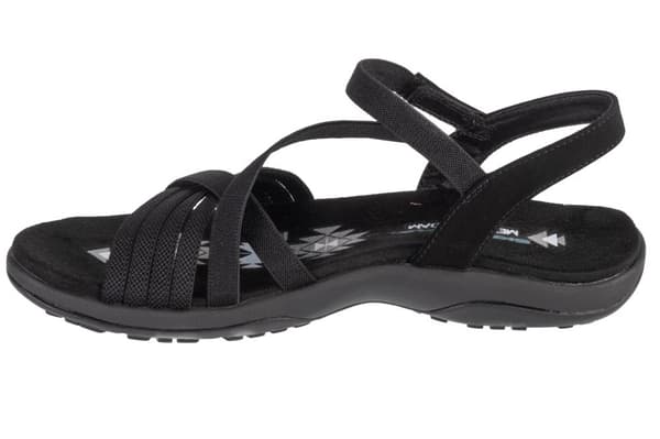 Skechers Reggae Slim - Summer Heat Sandals 163116-BBK, Kvinna, Sandaler, svart
