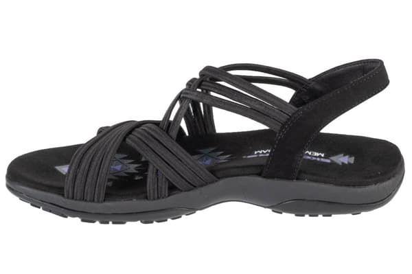 Skechers Reggae Slim - Sunnyside 163185-BBK, Kvinna, Sandaler, svart