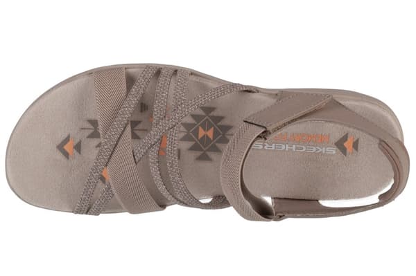 Skechers Reggae Slim - Meadow Grazer 163193-TPE, Kvinna, Sandaler, grå