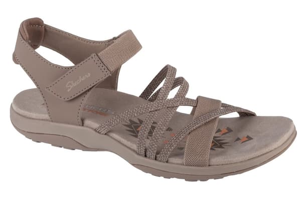 Skechers Reggae Slim - Meadow Grazer 163193-TPE, Kvinna, Sandaler, grå