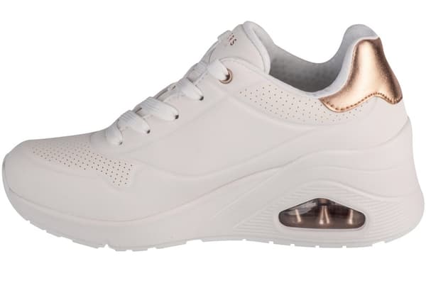 Skechers Uno Wedge - Hi Steps 177520-WHT, Kvinna, Sneakers, vit