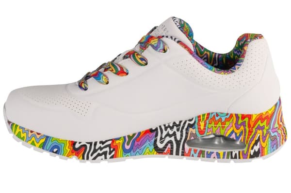 Skechers Jen Stark: Uno - Mini Drip 177959-WMLT, Kvinna, Sneakers, vit