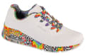 Miniatyrbillede 1 af 4: Skechers Jen Stark: Uno - Mini Drip 177959-WMLT, Kvinde, Sneakers, hvid