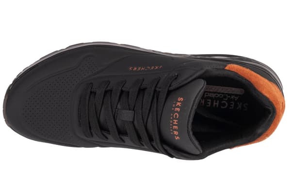 Skechers Uno - Suited On Air 183004-BBK, Man, Sneakers, svart