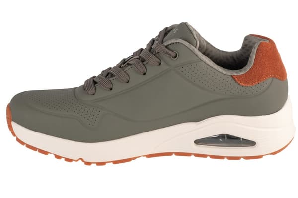 Skechers Uno - Suited On Air 183004-OLV, Mand, Sneakers, grøn