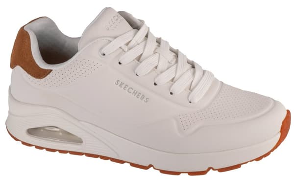 Skechers Uno - Suited On Air 183004-WHT, Man, Sneakers, vit