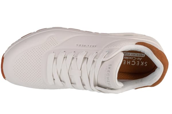 Skechers Uno - Suited On Air 183004-WHT, Man, Sneakers, vit