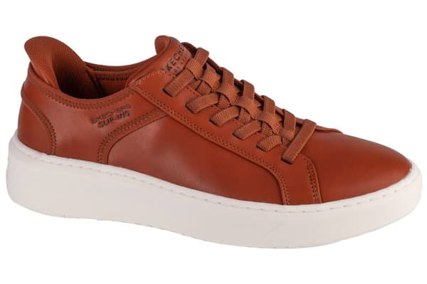 Skechers Slip-Ins: Court Break - Suit Sneaker 183177-COG, Man, Sneakers, brun