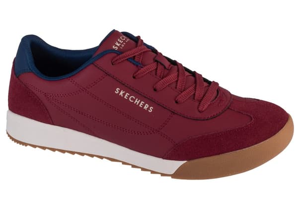 Skechers Zinger 2.0 - Ultimate Classic 183284-BURG, Man, Sneakers, vinröd Burgundy 42