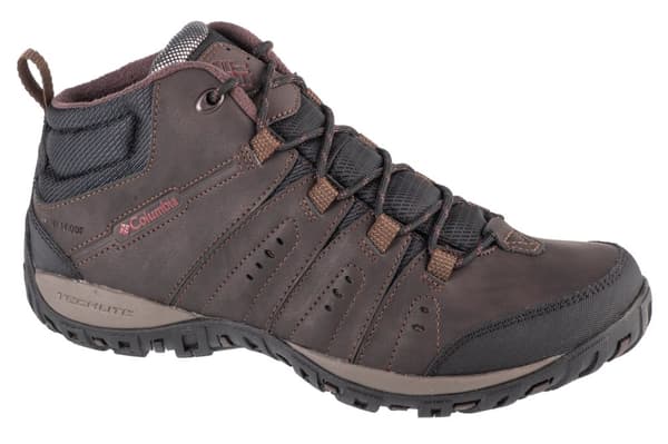 Columbia Woodburn II Chukka WP Omni-Heat 2105171231, Man, Träningsskor, brun