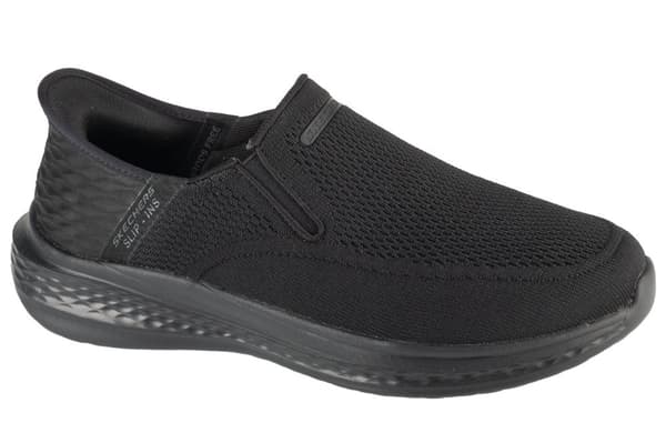 Skechers Slip-Ins RF: Slade - Deacon 210887-BBK, Man, Sneakers, svart Black 45