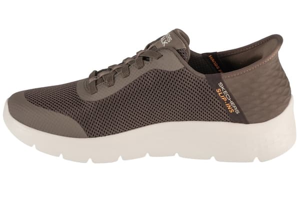 Skechers Slip-Ins: Go Walk Flex - Hands Up 216324-BRN, Man, Sneakers, brun