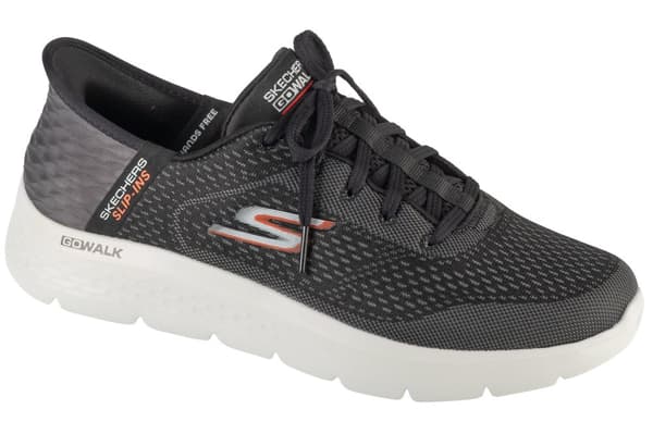 Skechers Slip-Ins: GO WALK Flex - New World 216505-BKOR, Mand, Sneakers, sort Black 43