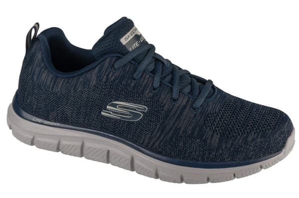 Skechers Track - Front Runner 232298-NVGY, Man, Training shoes, marinblå