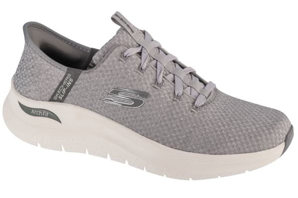 Skechers Slip-ins: Arch Fit 2.0 - Look Ahead 232462-GRY, Man, Squashskor, grå
