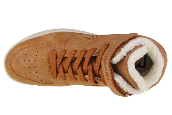 Kappa Bash Mid Fur 242799-5443, Mand, Sneakers, brun