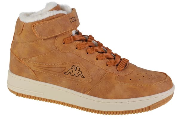 Kappa Bash Mid Fur 242799-5443, Mand, Sneakers, brun Brown 39