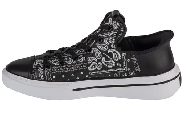 Skechers Slip-Ins Snoop One - Double G 251017-BKW, Man, Sneakers, svart