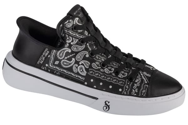 Skechers Slip-Ins Snoop One - Double G 251017-BKW, Man, Sneakers, svart
