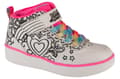 Miniatyrbillede 1 af 4: Skechers Sport Court 92 - Color Me Kicks 302213L-WMLT, til Pige, Sneakers, hvid