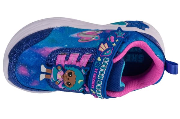 Skechers Snuggle Sneaks - Skech Squad 302214N-NVMT, för Tjej, Sneakers, marinblå