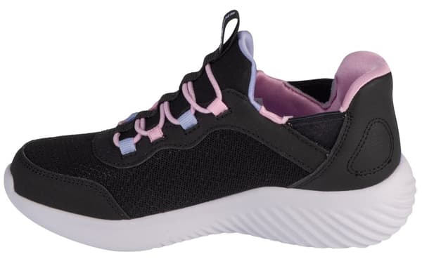 Skechers Slip-Ins: Bounder - Simple Cut 303585L-BLK, til Pige, Sneakers, sort