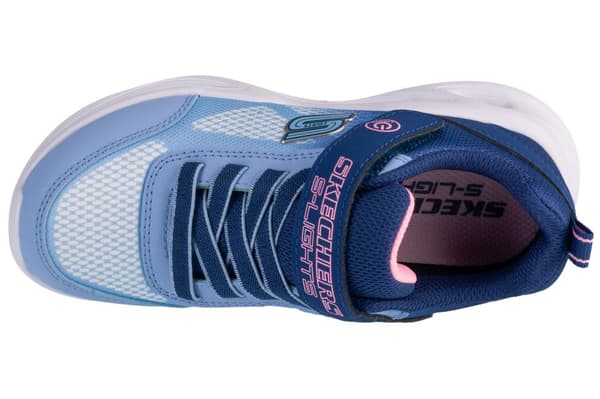 Skechers Sola Glow - Ombre Deluxe 303714L-NVLB, til Pige, Sneakers, marine blå