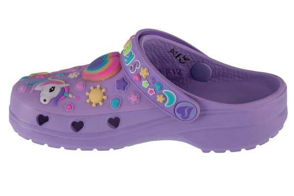 Skechers Heart Charmer - Girly Land 308406L-LVMT, för Tjej, Tofflor, lila