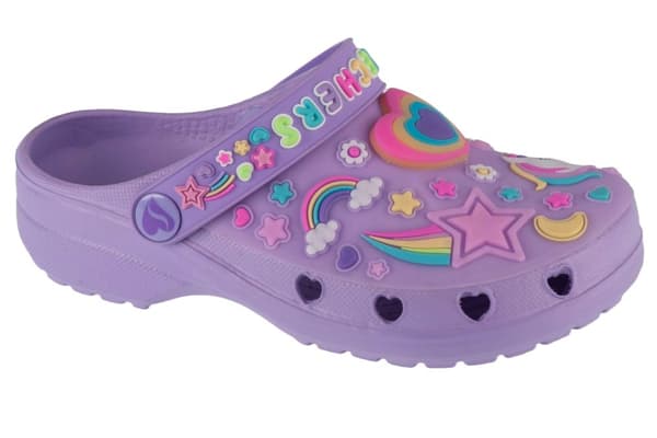 Skechers Heart Charmer - Girly Land 308406L-LVMT, för Tjej, Tofflor, lila Purple 31