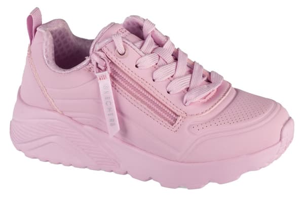 Skechers Uno Lite - Easy Zip 310387L-LTPK, för Tjej, Sneakers, rosa Pink 33
