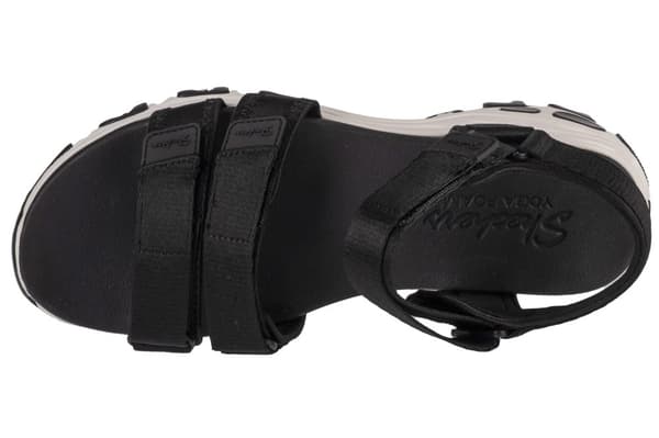 Skechers D'Lites - Fresh Catch 31514-BLK, Kvinde, Sandaler, sort
