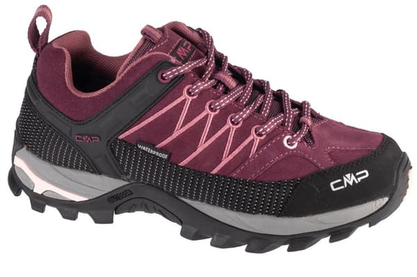 CMP Rigel Low WP 3Q13246-H910, Kvinna, Träningsskor, vinröd Burgundy 36