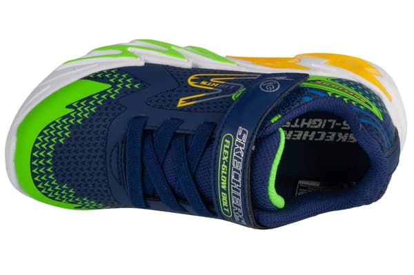 Skechers S-Lights: Flex-Glow Bolt 400138L-NVMT, för Pojke, Sneakers, marinblå